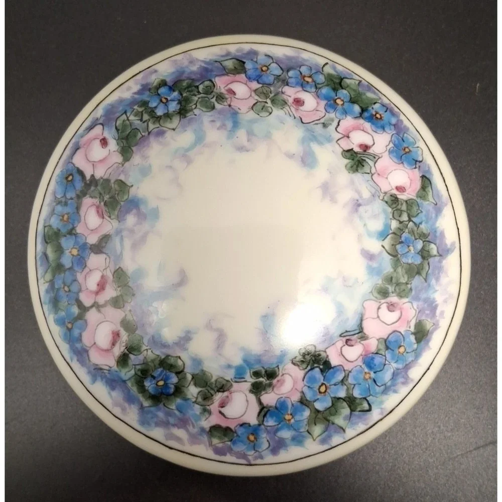 Antique Bavarian Ring/Trinket Box 4.5